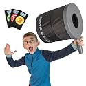 Smash Blast Pro Air Cannon Toy, Shoots Air Vortex 20+ Feet, Rapid-Fire, No Batteries or Assembly, 15 Stackable Targets, Collapsible for Easy Storage, Safe Indoor & Outdoor Play for Kids Ages 8+, Grey