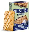 Smash Foods, Smash Toasties Blueberry, 5.7 Ounce