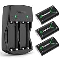Smatree Compatible with Xbox Series X|S/Compatible with Xbox One,Battery 3-Pack Charger