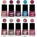 Nail Paint | Glossy &amp; Shine Nail Polish Combo| 6 ml Each) - Set of 10 Multicolor,05307