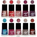 Nail Paint | Glossy &amp; Shine Nail Polish Combo| 6 ml Each) - Set of 10 Multicolor,05247