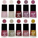 Nail Paint | Glossy &amp; Shine Nail Polish Combo| 6 ml Each) - Set of 10 Multicolor,05731