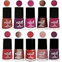 Nail Paint | Glossy &amp; Shine Nail Polish Combo| 6 ml Each) - Set of 10 Multicolor,05009