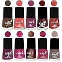 Nail Paint | Glossy &amp; Shine Nail Polish Combo| 6 ml Each) - Set of 10 Multicolor,04803