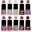 Nail Paint | Glossy &amp; Shine Nail Polish Combo| 6 ml Each) - Set of 10 Multicolor,05701