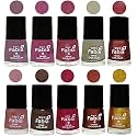 Nail Paint | Glossy &amp; Shine Nail Polish Combo| 6 ml Each) - Set of 10 Multicolor,05791
