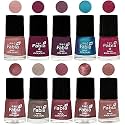 Nail Paint | Glossy &amp; Shine Nail Polish Combo| 6 ml Each) - Set of 10 Multicolor,05308