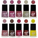 Nail Paint | Glossy &amp; Shine Nail Polish Combo| 6 ml Each) - Set of 10 Multicolor,05785