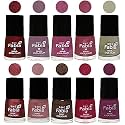Nail Paint | Glossy &amp; Shine Nail Polish Combo| 6 ml Each) - Set of 10 Multicolor,05767