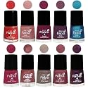 Nail Paint | Glossy &amp; Shine Nail Polish Combo| 6 ml Each) - Set of 10 Multicolor,05287