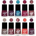 Nail Paint | Glossy &amp; Shine Nail Polish Combo| 6 ml Each) - Set of 10 Multicolor,05360
