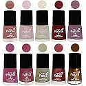 Nail Paint | Glossy &amp; Shine Nail Polish Combo| 6 ml Each) - Set of 10 Multicolor,05711