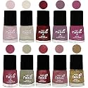 Nail Paint | Glossy &amp; Shine Nail Polish Combo| 6 ml Each) - Set of 10 Multicolor,05735