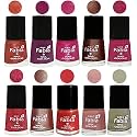 Nail Paint | Glossy &amp; Shine Nail Polish Combo| 6 ml Each) - Set of 10 Multicolor,04999