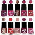 Nail Paint | Glossy &amp; Shine Nail Polish Combo| 6 ml Each) - Set of 10 Multicolor,05034