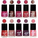 Nail Paint | Glossy &amp; Shine Nail Polish Combo| 6 ml Each) - Set of 10 Multicolor,05104