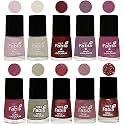 Nail Paint | Glossy &amp; Shine Nail Polish Combo| 6 ml Each) - Set of 10 Multicolor,05729