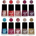 Nail Paint | Glossy &amp; Shine Nail Polish Combo| 6 ml Each) - Set of 10 Multicolor,05263