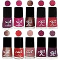Nail Paint | Glossy &amp; Shine Nail Polish Combo| 6 ml Each) - Set of 10 Multicolor,05024