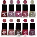 Nail Paint | Glossy &amp; Shine Nail Polish Combo| 6 ml Each) - Set of 10 Multicolor,05765