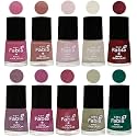 Nail Paint | Glossy &amp; Shine Nail Polish Combo| 6 ml Each) - Set of 10 Multicolor,05683