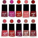 Nail Paint | Glossy &amp; Shine Nail Polish Combo| 6 ml Each) - Set of 10 Multicolor,05393