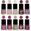 Nail Paint | Glossy &amp; Shine Nail Polish Combo| 6 ml Each) - Set of 10 Multicolor,05704