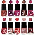 Nail Paint | Glossy &amp; Shine Nail Polish Combo| 6 ml Each) - Set of 10 Multicolor,05000