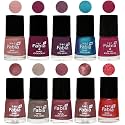 Nail Paint | Glossy &amp; Shine Nail Polish Combo| 6 ml Each) - Set of 10 Multicolor,05331