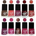 Nail Paint | Glossy &amp; Shine Nail Polish Combo| 6 ml Each) - Set of 10 Multicolor,04821