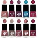 Nail Paint | Glossy &amp; Shine Nail Polish Combo| 6 ml Each) - Set of 10 Multicolor,05322