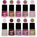Nail Paint | Glossy &amp; Shine Nail Polish Combo| 6 ml Each) - Set of 10 Multicolor,05641