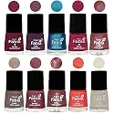 Nail Paint | Glossy &amp; Shine Nail Polish Combo| 6 ml Each) - Set of 10 Multicolor,05345