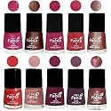 Nail Paint | Glossy &amp; Shine Nail Polish Combo| 6 ml Each) - Set of 10 Multicolor,05072