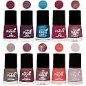 Nail Paint | Glossy &amp; Shine Nail Polish Combo| 6 ml Each) - Set of 10 Multicolor,05344
