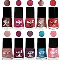 Nail Paint | Glossy &amp; Shine Nail Polish Combo| 6 ml Each) - Set of 10 Multicolor,05145
