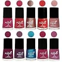Nail Paint | Glossy &amp; Shine Nail Polish Combo| 6 ml Each) - Set of 10 Multicolor,05163