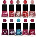 Nail Paint | Glossy &amp; Shine Nail Polish Combo| 6 ml Each) - Set of 10 Multicolor,05169