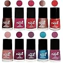 Nail Paint | Glossy &amp; Shine Nail Polish Combo| 6 ml Each) - Set of 10 Multicolor,05123