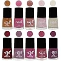 Nail Paint | Glossy &amp; Shine Nail Polish Combo| 6 ml Each) - Set of 10 Multicolor,05655