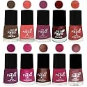 Nail Paint | Glossy &amp; Shine Nail Polish Combo| 6 ml Each) - Set of 10 Multicolor,04802
