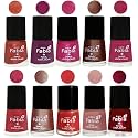 Nail Paint | Glossy &amp; Shine Nail Polish Combo| 6 ml Each) - Set of 10 Multicolor,05005