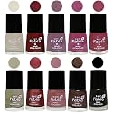 Nail Paint | Glossy &amp; Shine Nail Polish Combo| 6 ml Each) - Set of 10 Multicolor,05757