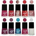 Nail Paint | Glossy &amp; Shine Nail Polish Combo| 6 ml Each) - Set of 10 Multicolor,05188