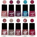 Nail Paint | Glossy &amp; Shine Nail Polish Combo| 6 ml Each) - Set of 10 Multicolor,05319