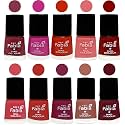 Nail Paint | Glossy &amp; Shine Nail Polish Combo| 6 ml Each) - Set of 10 Multicolor,05388