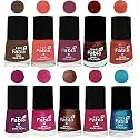 Nail Paint | Glossy &amp; Shine Nail Polish Combo| 6 ml Each) - Set of 10 Multicolor,04800