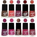 Nail Paint | Glossy &amp; Shine Nail Polish Combo| 6 ml Each) - Set of 10 Multicolor,04816