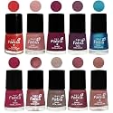 Nail Paint | Glossy &amp; Shine Nail Polish Combo| 6 ml Each) - Set of 10 Multicolor,05272