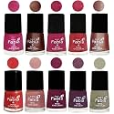 Nail Paint | Glossy &amp; Shine Nail Polish Combo| 6 ml Each) - Set of 10 Multicolor,05084